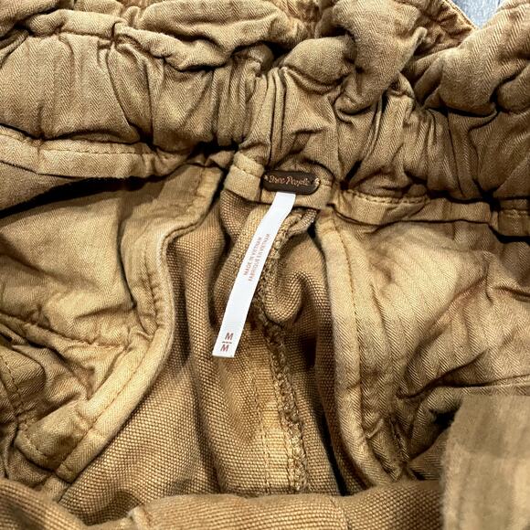 Free People Margate Pleated Trouser High Rise Pants Women's Size M - Picture 3 of 4